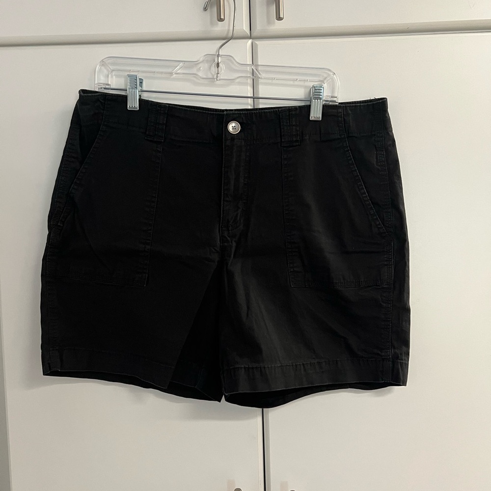 Lee Women's Black Shorts Sz 16